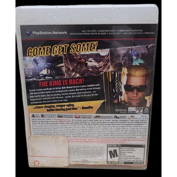 PS3 PlayStation 3 Duke Nukem Forever - PlayStation 3 Video Game - Picture 2 of 3
